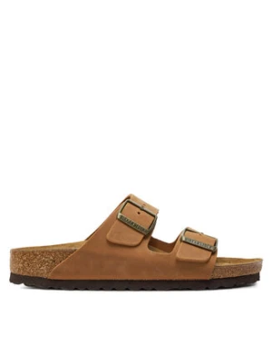 Birkenstock Klapki Arizona Leoi 1028401 Brązowy