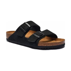 Birkenstock Klapki Arizona LEVE | zamsz | regular fit