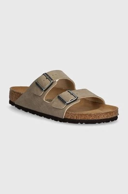 Birkenstock klapki Arizona męskie kolor beżowy 1025779