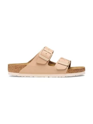 Birkenstock klapki Arizona męskie kolor beżowy 1027721