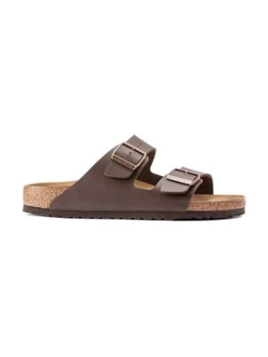 Birkenstock klapki Arizona męskie kolor brązowy