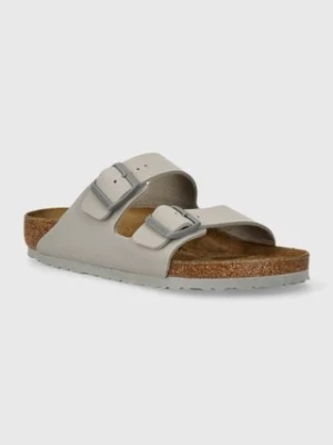 Birkenstock klapki Arizona męskie kolor szary 1027720