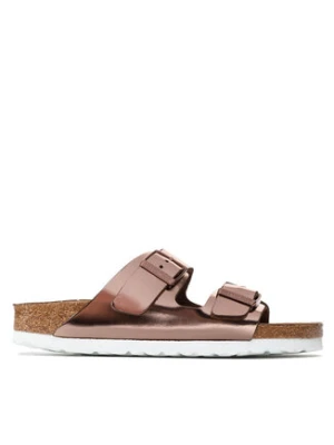 Birkenstock Klapki Arizona Metallic 0952093 Różowy
