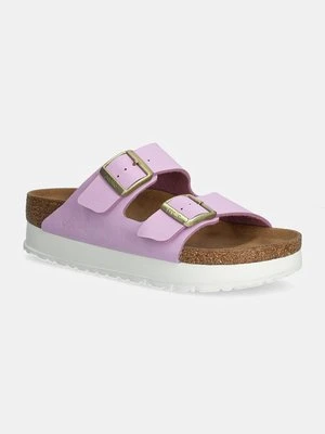 Birkenstock klapki Arizona Platform Flex Birkenstock x Papillio damskie kolor fioletowy na platformie 1028440