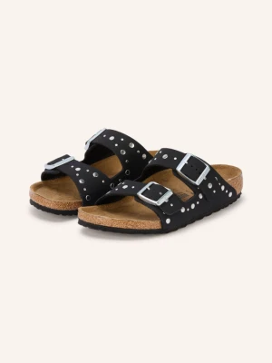 Birkenstock Klapki Arizona Rivets Z Nitami schwarz