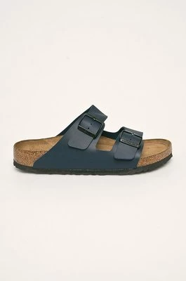 Birkenstock klapki Arizona SFB męskie kolor niebieski