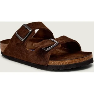 Birkenstock Klapki Arizona SFB LEVE | narrow fit | zamsz