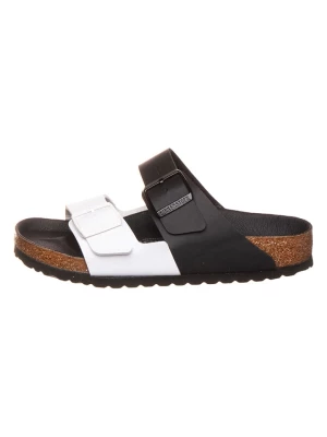 Birkenstock Klapki "Arizona Split" w kolorze czarno-białym rozmiar: 41