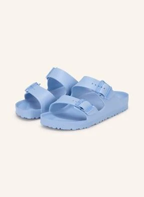 Birkenstock Klapki Arizona Stealth Buckle blau