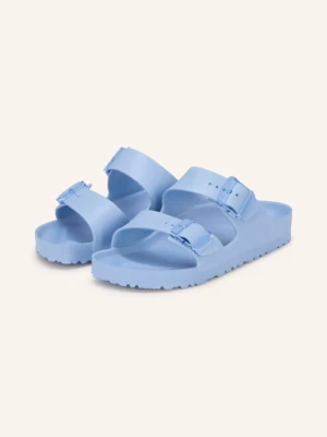 Birkenstock Klapki Arizona Stealth Buckle blau