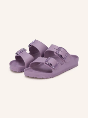 Birkenstock Klapki Arizona Stealth Buckle lila