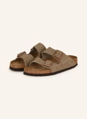 Birkenstock Klapki Arizona Suede beige