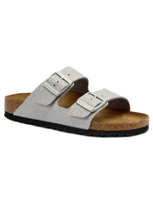 Birkenstock Klapki Arizona SYN | z dodatkiem skóry | narrow fit