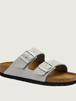 Birkenstock Klapki Arizona SYN | z dodatkiem skóry | narrow fit