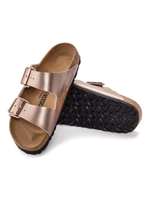 Birkenstock Klapki "Arizona" w kolorze różowozłotym rozmiar: 41