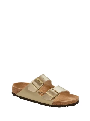 Birkenstock Klapki "Arizona" w kolorze złotym rozmiar: 37