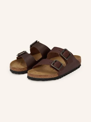 Birkenstock Klapki Arizona Wire Buckle braun