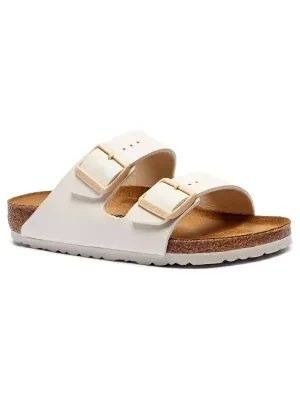 Birkenstock Klapki Arizona | z dodatkiem skóry | narrow fit