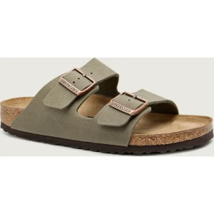 Birkenstock Klapki Arizona | z dodatkiem skóry | narrow fit