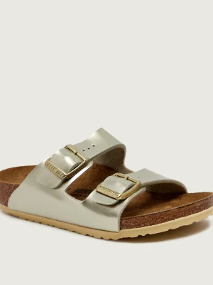 Birkenstock Klapki Arizona | z dodatkiem skóry | narrow fit