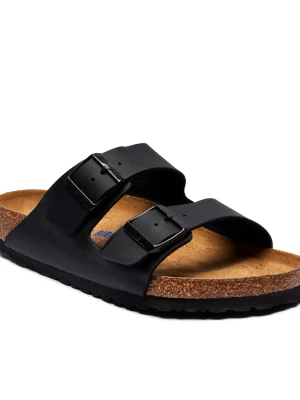 Birkenstock Klapki Arizona | z dodatkiem skóry | regular fit