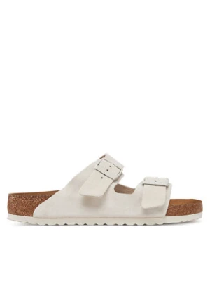 Birkenstock Klapki Arizona zamsz 1024554 Biały