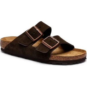 Birkenstock Klapki Arizona | zamsz | narrow fit