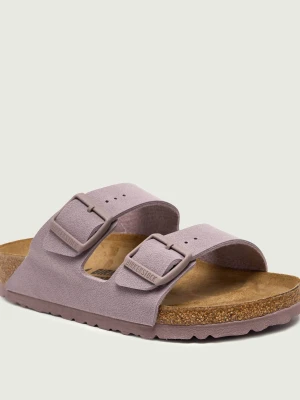 Birkenstock Klapki Arizona | zamsz | narrow fit fioletowy