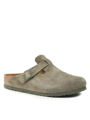 Birkenstock Klapki Boston 1024721 Zielony