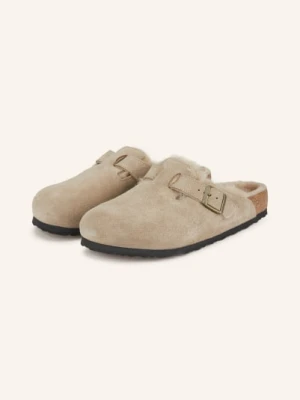 Birkenstock Klapki Boston beige