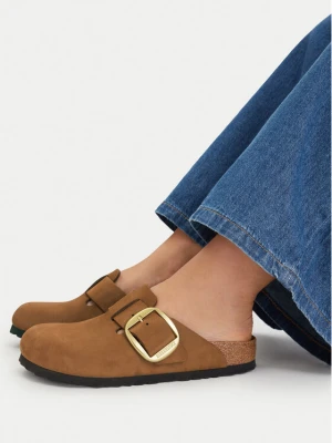 Birkenstock Klapki Boston Big Buckle Tonal 1032949 Pomarańczowy