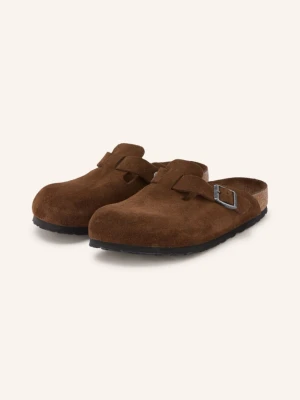 Birkenstock Klapki Boston braun CIEMNOBRĄZOWY