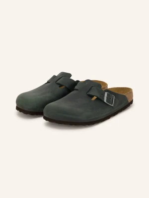 Birkenstock Klapki Boston Bs gruen CIEMNOZIELONY