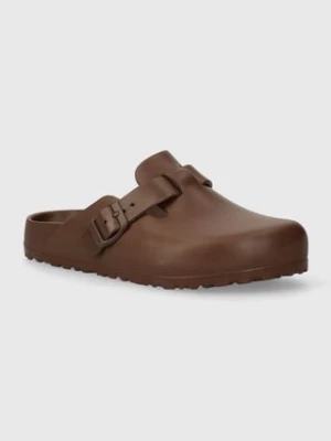 Birkenstock klapki Boston Eva damskie kolor brązowy 1027363