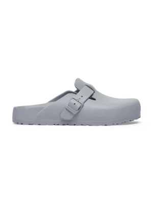 Birkenstock klapki Boston EVA damskie kolor srebrny 1027630