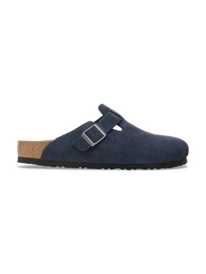 Birkenstock klapki Boston kolor niebieski 1030816