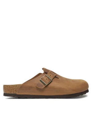 Birkenstock Klapki Boston Leoi 1028179 Brązowy