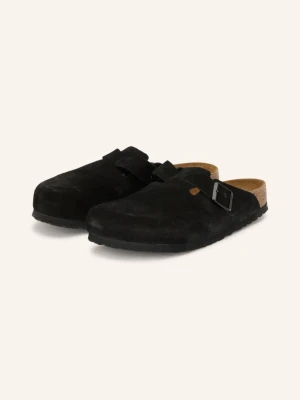 Birkenstock Klapki Boston schwarz CZARNY