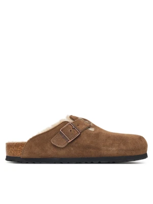 Birkenstock Klapki Boston Shearling 1032440 Brązowy