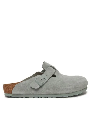 Zdjęcie produktu Birkenstock Klapki Boston zamsz 1029212 Zielony