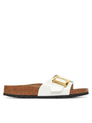 Birkenstock Klapki Catalina Cushion Buckle 1029437 Biały