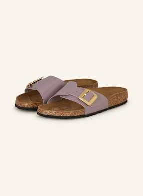 Birkenstock Klapki Catalina Cushion Buckle lila