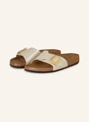 Birkenstock Klapki Catalina Cushion Buckle weiss