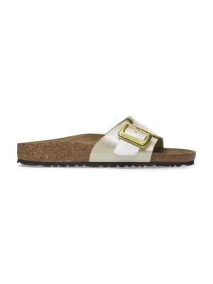 Birkenstock klapki Catalina Graceful Cushion Buckle damskie kolor biały 1029393