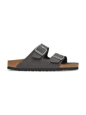 Birkenstock klapki damskie Arizona Birkibuc szary