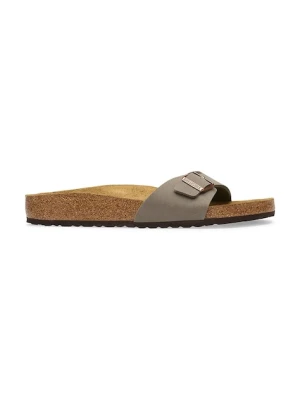 Birkenstock klapki damskie Madrid Birkibuc szary