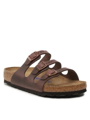 Birkenstock Klapki Florida 53901 Brązowy