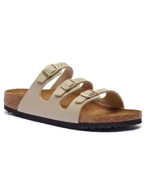 Birkenstock Klapki Florida BF | z dodatkiem skóry | narrow fit