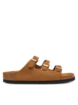 Birkenstock Klapki Florida Fresh Tonal Footbed 1031867 Brązowy