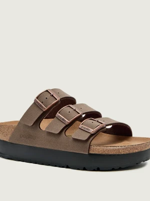 Birkenstock Klapki Florida III | Birkenstock X Papillio | narrow fit brązowy